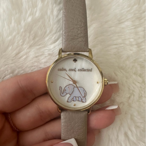 KATE SPADE - CALM COOL COLLECTED GOLD WATCH - NWOT - Picture 4 of 8